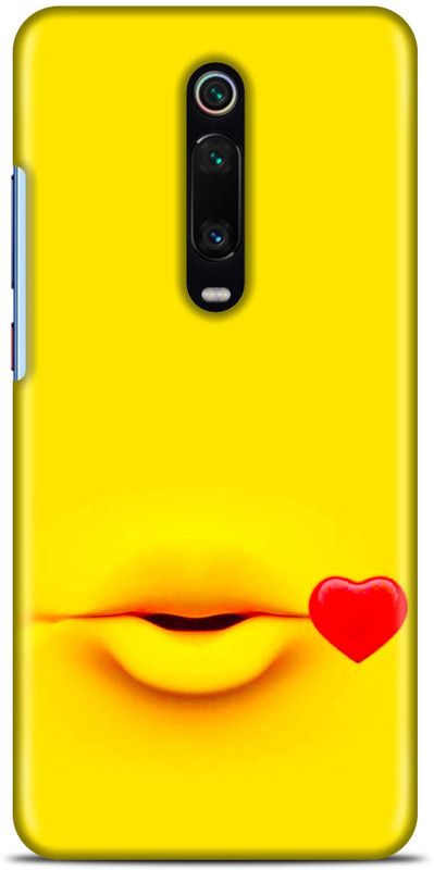 Sankee Back Cover for Mi K20  (Yellow, Hard Case)