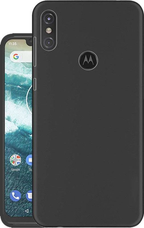 LIKEDESIGN Back Cover for Motorola One Power  (Black, Pack of: 1)