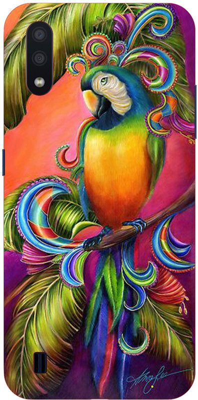 Dreamcase Back Cover for Samsung Galaxy M01  (Multicolor, Dual Protection, Silicon, Pack of: 1)