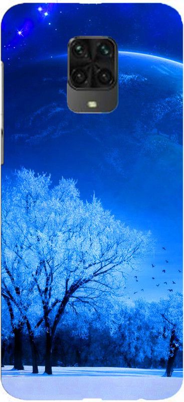 designerds Back Cover for Redmi Note 9 Pro Max  (Blue, Hard Case)