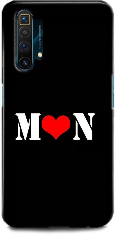 Afterglow Back Cover for Realme X3 M N, M LOVES N, NAME, LETTER, ALPHABET, MN LOVE, HART  (Multicolor, Shock Proof, Pack of: 1)