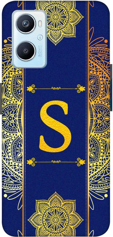 KUCHILA Back Cover for Oppo A96, Oppo A76  (Blue, 3D Case, Pack of: 1)