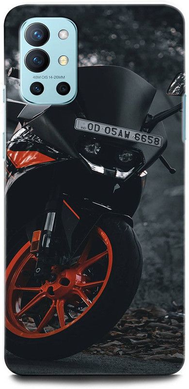 INTELLIZE Back Cover for OnePlus 9R LE2101-LE2100 KTM, KTM BIKE, SUPERBIKE, BIKE LOVER  (Multicolor, Hard Case, Pack of: 1)