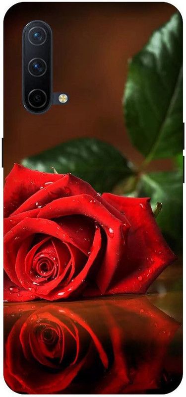 Bluvver Back Cover for OnePlus Nord CE 5G, OnePlus Nord CE, Printed Love Red Rose Mobile Back Cover  (Multicolor, Hard Case, Pack of: 1)