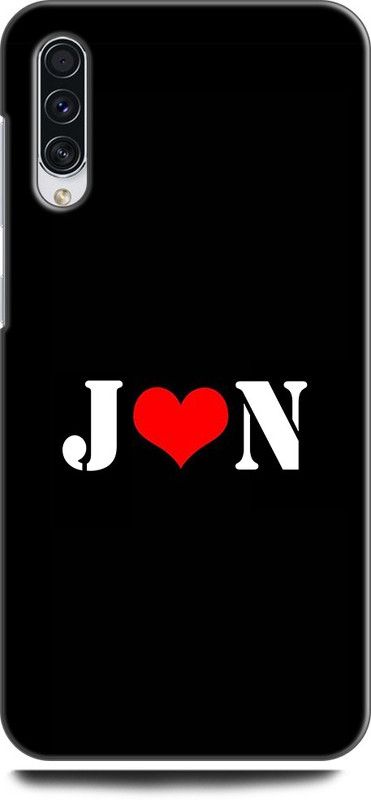 Afterglow Back Cover for SAMSUNG Galaxy A30s J N, J LOVES N, NAME, LETTER, ALPHABET, JN LOVE, HART  (Multicolor, Shock Proof, Pack of: 1)