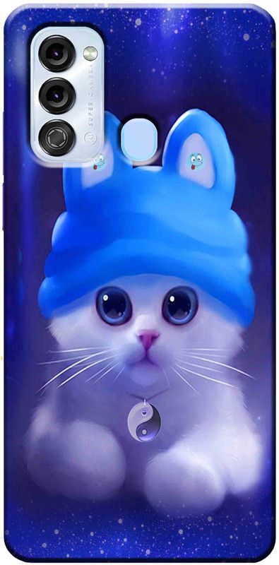 Auqueno Back Cover for Itel Vision 3 2831  (Multicolor, 3D Case, Silicon, Pack of: 1)