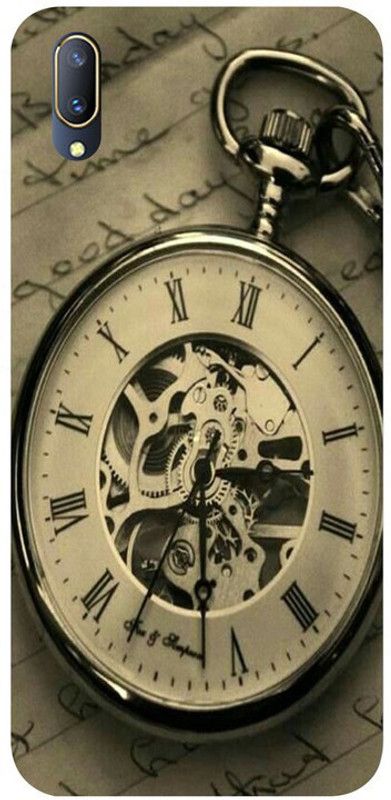 Golden Mask Back Cover for Vivo V11 Pro Pocket Clock  (Multicolor, Waterproof, Silicon)