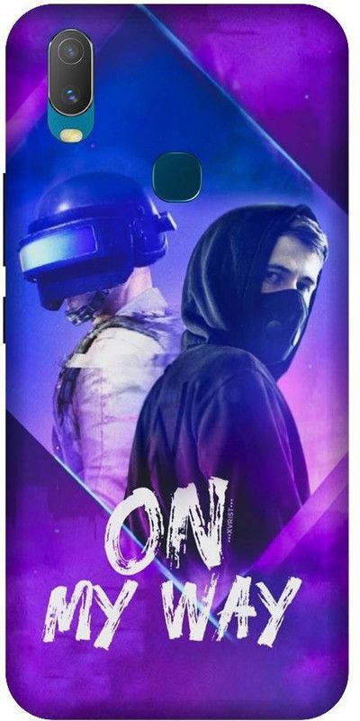 URCHIN Back Cover for Vivo Y12 Alan walker, EDM DJ, Faded, Singer, DJ, EDM, Cool, Pubg, on my way  (Multicolor, Shock Proof)