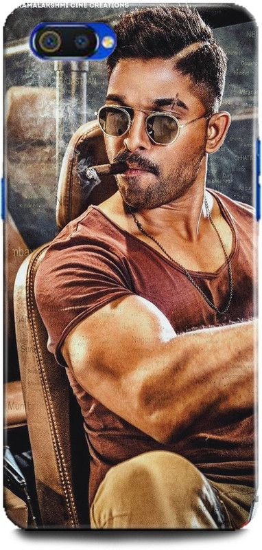 INTELLIZE Back Cover for Realme C2/RMX1945 allu arjun,Printed  (Multicolor, Shock Proof, Pack of: 1)