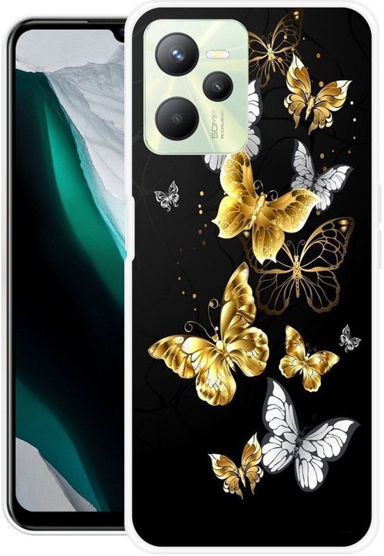 Krtagy Back Cover for Realme C35  (Multicolor, Dual Protection, Silicon, Pack of: 10)