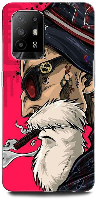 ORBIQE Back Cover for OPPO F19 Pro+ 5G CPH2213 MASTERROSHI, ANAMIE, SMOKYOLDMAN, DRAGONBALLZ  (Multicolor, Hard Case, Pack of: 1)