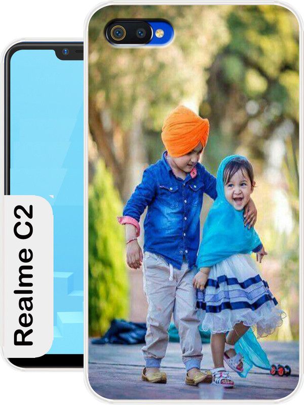 Allit Back Cover for Realme C2  (Multicolor, Dual Protection, Silicon, Pack of: 1)