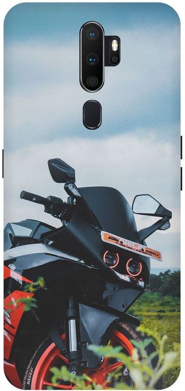 Thecoverking Back Cover for Oppo A5 2020 (Royal enfield,bike,racing bike,cases cover  (Multicolor, Waterproof, Pack of: 1)