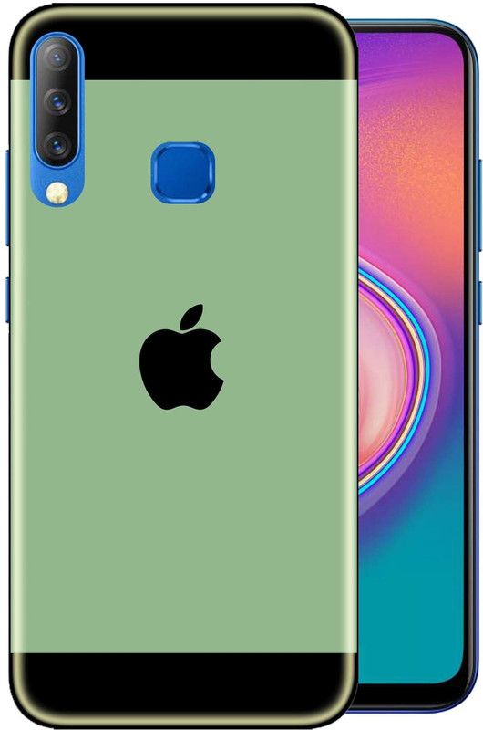 Snazzy Back Cover for Infinix S4  (Green, Grip Case, Silicon)