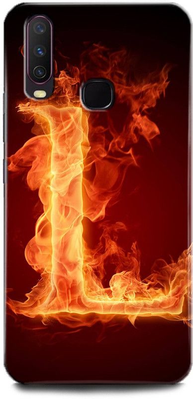 play fast Back Cover for Vivo Y12/1904 L LETTER PRINTED  (Multicolor, Hard Case, Pack of: 1)