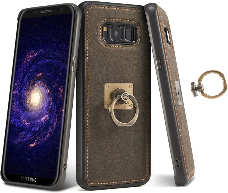 Tommcase Back Cover for Samsung Galaxy S8  (Brown, Pack of: 1)