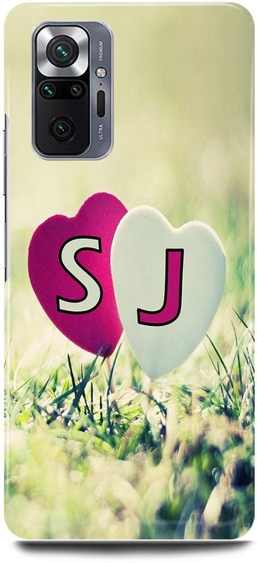 JUGGA Back Cover for Redmi Note 10 Pro, S LOVES J NAME,S NAME, J LETTER, ALPHABET,S LOVE J NAME  (Green, Hard Case, Pack of: 1)