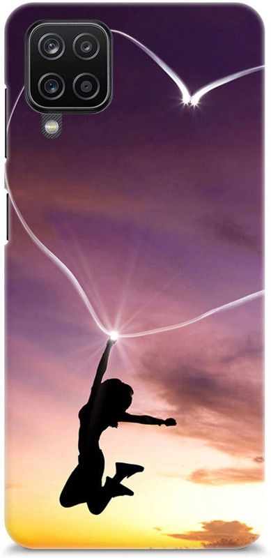 Chiraiyaa Back Cover for Samsung Galaxy A12  (Multicolor, Hard Case, Pack of: 1)