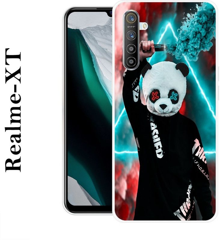 KUDI Back Cover for Realme XT  (Multicolor, Silicon)