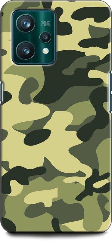 WallCraft Back Cover for Realme 9 Pro 5G, RMX3471 ARMY, TXTURE, UNIFORM, MILITARY, COMO, DRESS CODE  (Multicolor, Dual Protection, Pack of: 1)