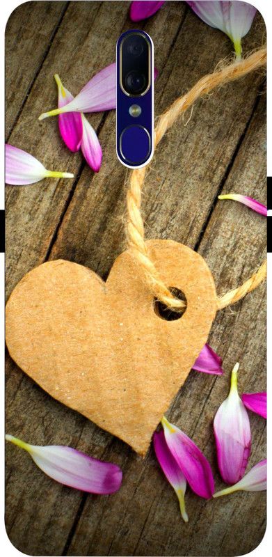 LIKELOOK Back Cover for Oppo F11, ( Heart, Love, theme )  (Multicolor, Shock Proof, Pack of: 1)