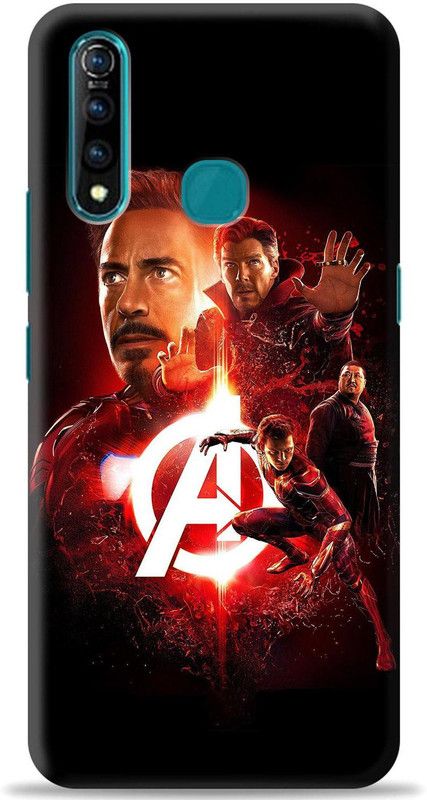 Loffar Back Cover for Vivo Z1 Pro  (Red, Shock Proof, Pack of: 1)