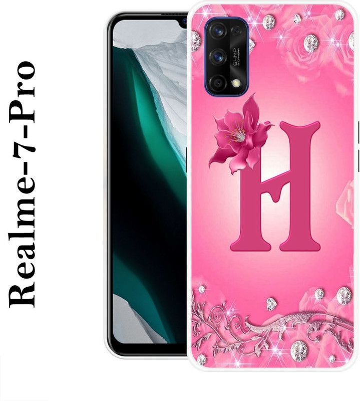 SUPERCASE Back Cover for Realme 7 Pro  (Pink, Grip Case, Silicon)