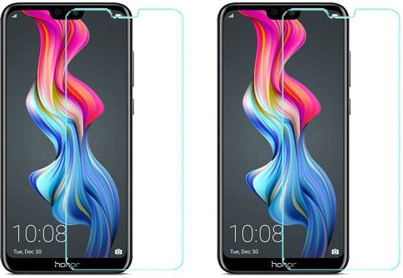 HOBBYTRONICS Tempered Glass Guard for Honor 9N  (Pack of 2)