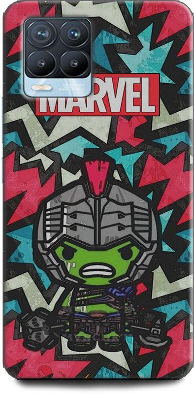 Afterglow Back Cover for Realme 8 Pro, RMX3081 HULK, ANGRY HULK, MARVEL, AVENGERS, SUPERHERO, COMIC  (Multicolor, Shock Proof, Pack of: 1)
