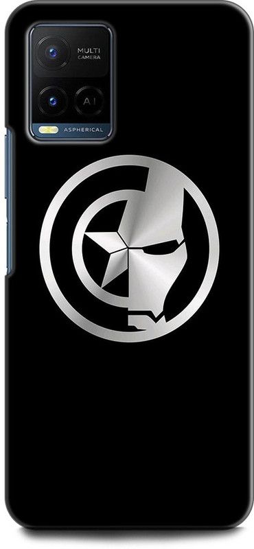 KEYCENT Back Cover for Vivo Y21A, V211 IRON MAN, MASK, AVENGER, MARVER, SUPERHERO, COMIC  (Multicolor, Shock Proof, Pack of: 1)