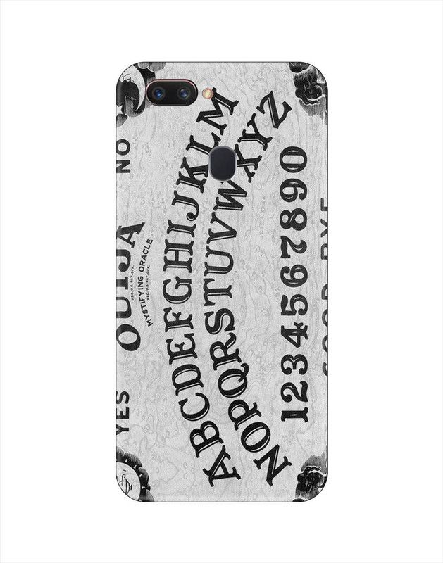 Smutty Back Cover for Oppo F9, CPH1823, CPH1881, CPH1825 - Ouija Board Print  (Multicolor, Hard Case, Pack of: 1)