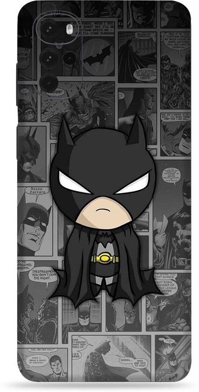 OggyBaba Motorola Moto G22, Comic Batman Mobile Skin  (Multicolor)