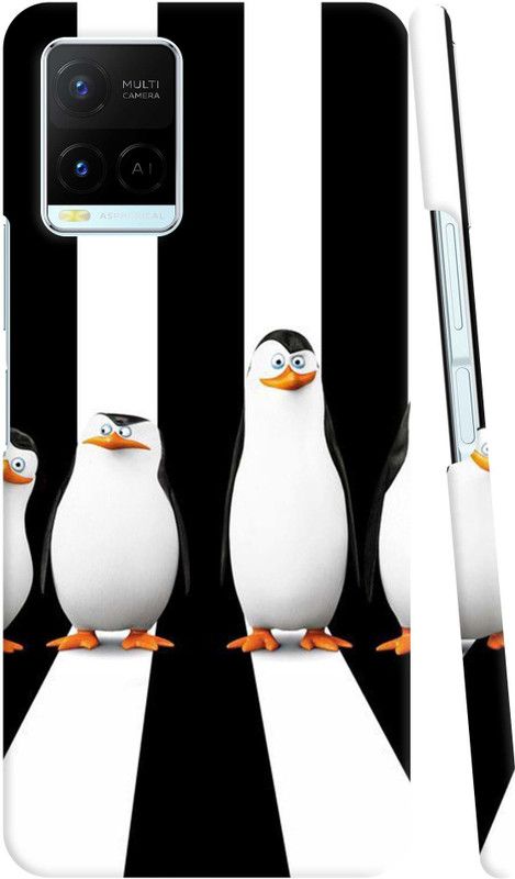 PEPART Back Cover for VIVO Y21  (Black, White, Pack of: 121)