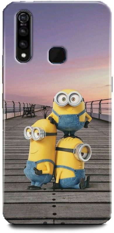 INTELLIZE Back Cover for Vivo Z1Pro/1951 minions,Printed  (Multicolor, Shock Proof, Pack of: 1)