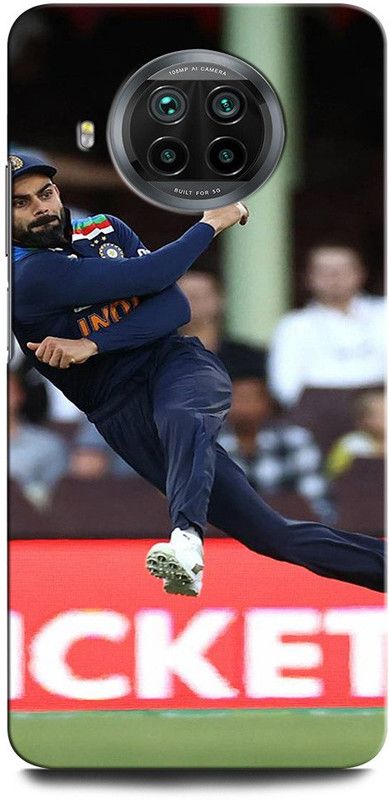 INTELLIZE Back Cover for Mi 10i M10iX05/m2007j17iKOHLI, VIRAT KOHLI, CRICKET, INDIAN CRICKET  (Multicolor, Hard Case, Pack of: 1)
