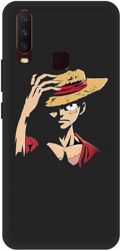 URCHIN Back Cover for vivoY12 Luffy, Monkey D Luffy, One Piece, Pirate, Anime, Funny, Cartoon  (Multicolor, Shock Proof)