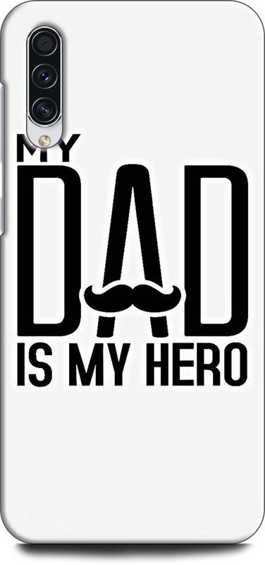 Afterglow Back Cover for SAMSUNG Galaxy A70s MY DAD IS MY HERO, MY DAD, I LOVE MY DAD, LOVE, PARENTS  (Multicolor, Shock Proof, Pack of: 1)