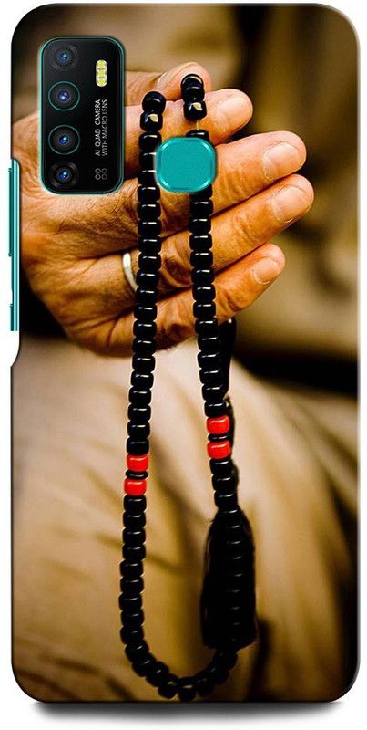 INTELLIZE Back Cover for Infinix Hot 9 MALA, MONK, SPRITUAL, MEDITATION MALA, PRAYER  (Multicolor, Hard Case, Pack of: 1)