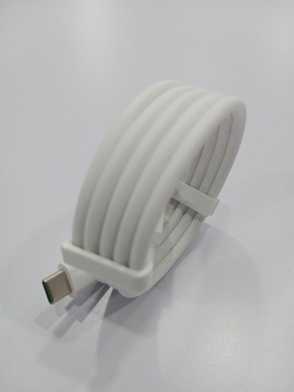 NUKAICHAU USB Type C Cable 6.5 A 1.00066999999999 m Copper Braiding 65W SUPER DART/VOOC TYPE C Cable  (Compatible with 5A Fast Type C Xiaomi 8A Mi A1 | Mi A2 | Mi A3 | Samsung Galaxy A51, White, One Cable)