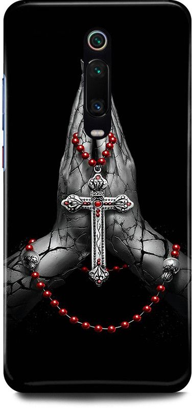 FRONK Back Cover for Redmi K20 Pro, JESUS, CROSS, GOD, CHRIST  (Black, Hard Case, Pack of: 1)
