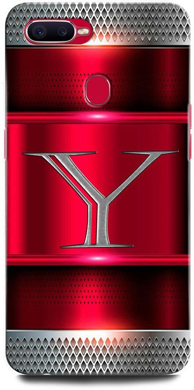 INTELLIZE Back Cover for OPPO F9 CPH1881 Y, S LETTER, Y DESIGN, Y ALPHABET, Y NAME  (Multicolor, Hard Case, Pack of: 1)