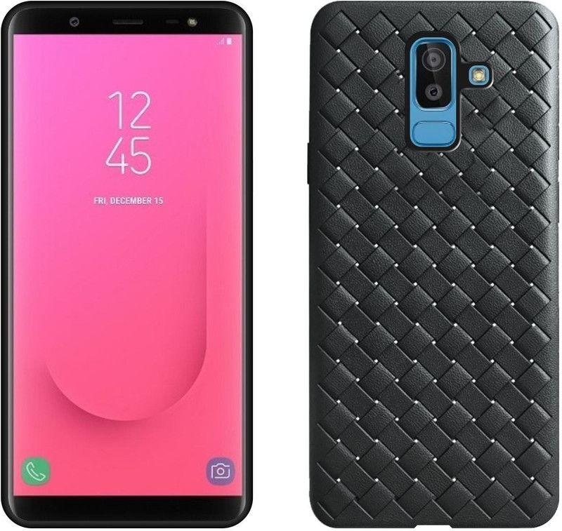 CASE CREATION Back Cover for New Samsung Galaxy A8 Plus (2018)  (Black, Shock Proof, Pack of: 1)