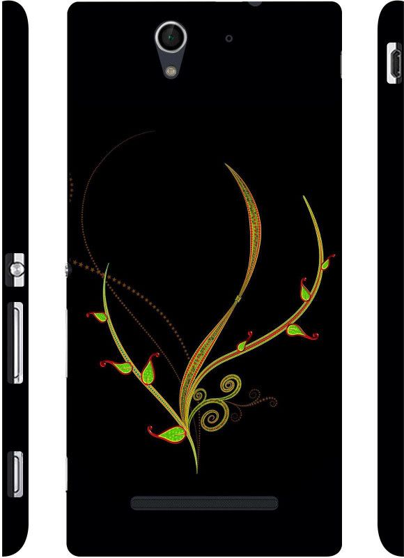 Casotec Back Cover for Sony Xperia C3  (Multicolor, Pack of: 1)