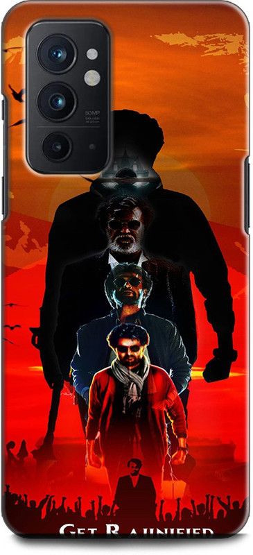 INDICRAFT Back Cover for OnePlus 9RT 5G RAJINIKANTH, TAMIL ACTOR, STYLISH STAR, SOUTH STAR  (Multicolor, Shock Proof, Pack of: 1)