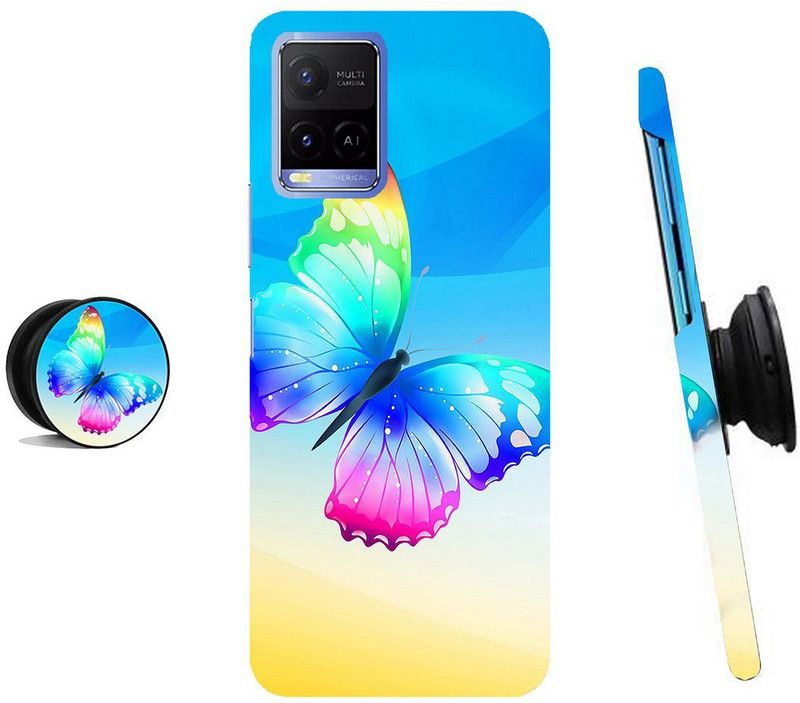 ZAPPY Back Cover for Vivo Y21 2021, Vivo Y33s  (Multicolor)