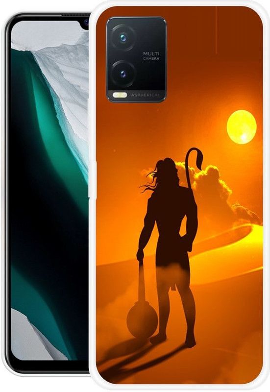 INDIALAND Back Cover for Vivo T1x  (Multicolor, Grip Case, Silicon)