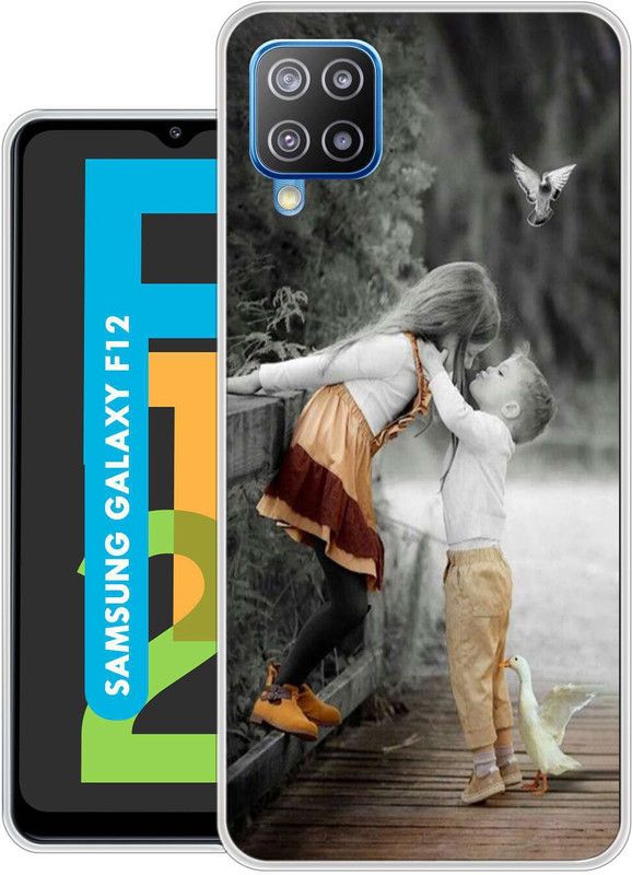 Dekhbuy Back Cover for Samsung Galaxy F12  (Multicolor, Dual Protection, Silicon)