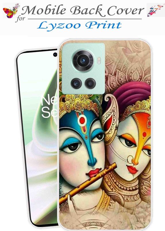 Lyzoo Back Cover for OnePlus 10R 5G  (Multicolor, Flexible, Silicon, Pack of: 1)