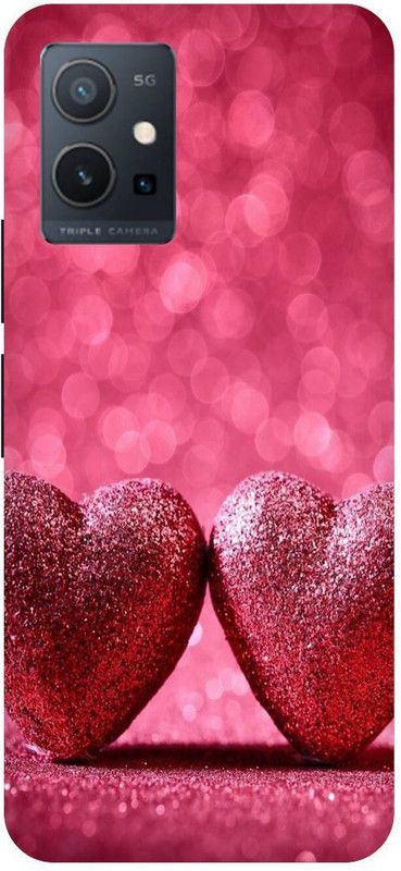 THE NARAYANA COLLECTIONS Back Cover for IQOO U5 5G-V2024A-LOVE,HEART,SIGN,COUPLE,CUTE,LIFE,LINE  (Multicolor, Hard Case, Pack of: 1)