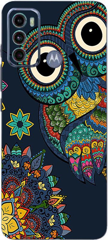Jeeva Creation Motorola G40 Mobile Skin  (Ultra Super Baby Owl Skin With High Matte Finish.)
